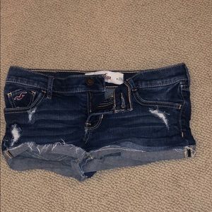hollister jean shorts